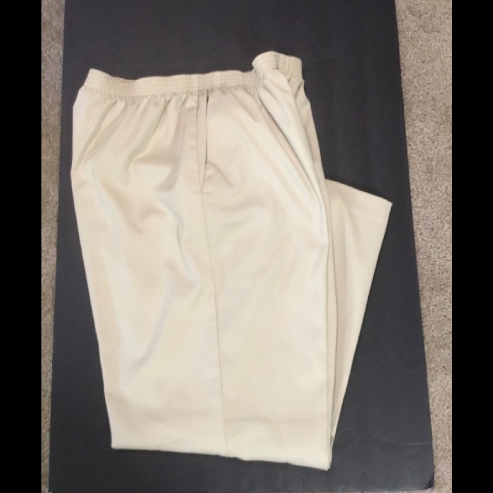 Alfred Dunner Petite Khaki Trousers